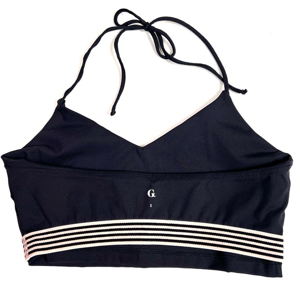 G. Label by Goop Halter Bra Top Black Size Small - Picture 7 of 9